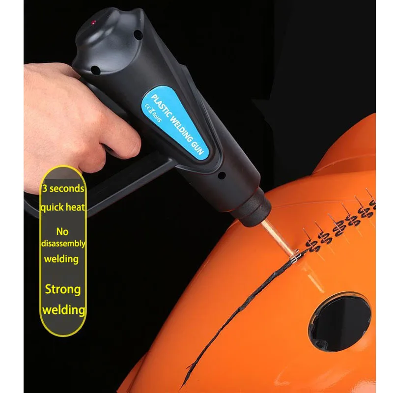 70W Hot Stapler Plastic Welding Machine Car Bumper Repair Kit Plier 4 Wave Staples Welding Repairing Machine Welder Gun Repair