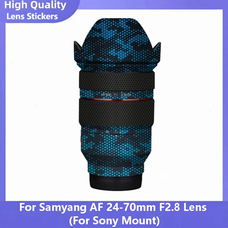 삼양 AF 24-70 F2.8 FE 데칼 스킨 비닐 랩 필름 카메라 렌즈 스티커 24-70/2.8 24-70mm 2.8 F/2.8 AF24-70  마운트용