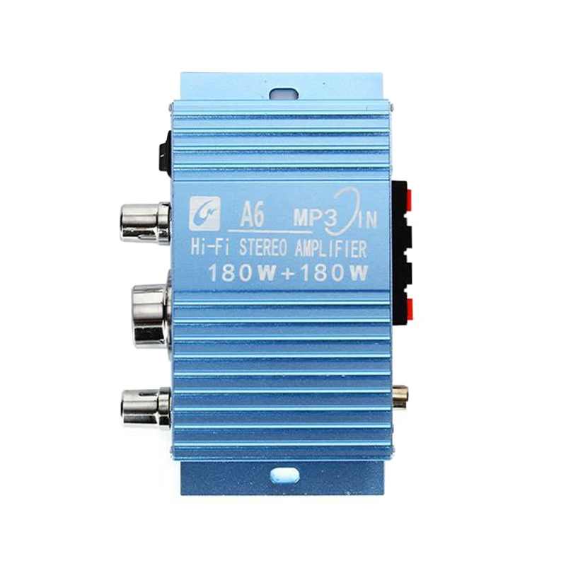 Tenghong 40W*2 오디오 앰프 TDA7056 2.0 채널 HIFI 스테레오 완성형 파워 앰프 DC12V 자동차 컴퓨터 스피커 DIY용