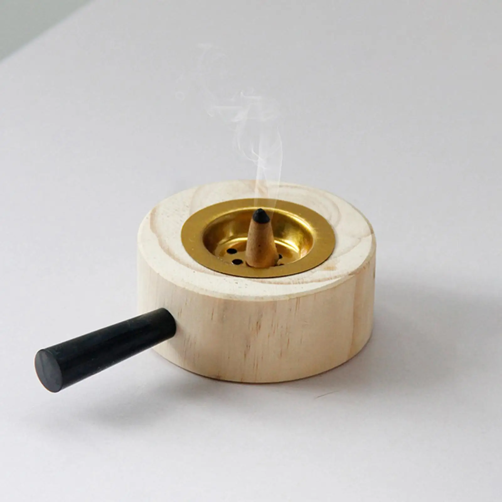 Wooden Burner Cone Holder Censer for Home Office Decoration AliExpress