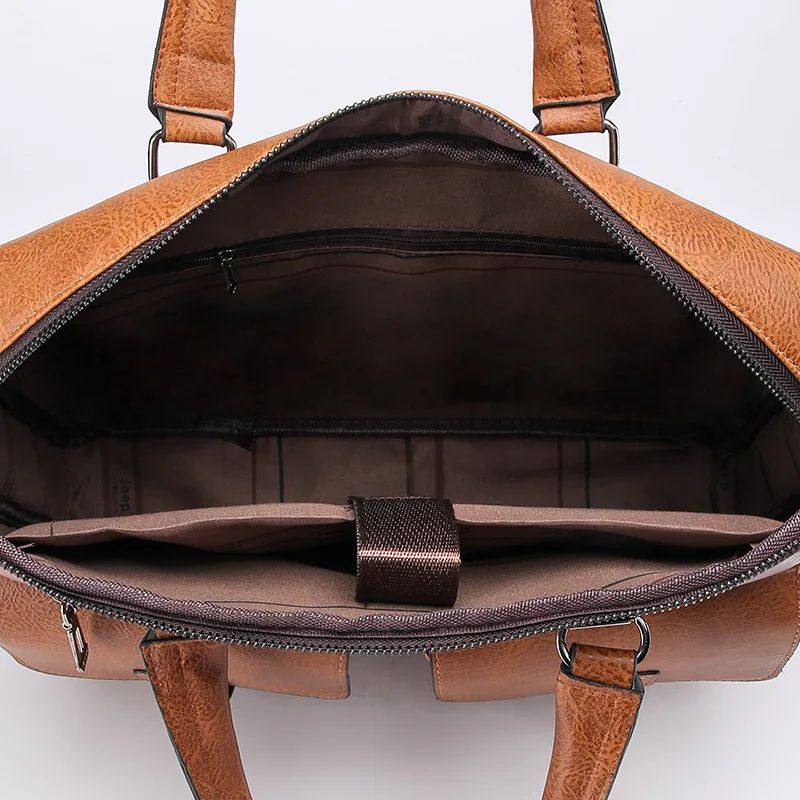 Men’s Briefcase – Business Shoulder & Handbag, Casual Fashion Office Bag, Manufacturer Wholesale - 2