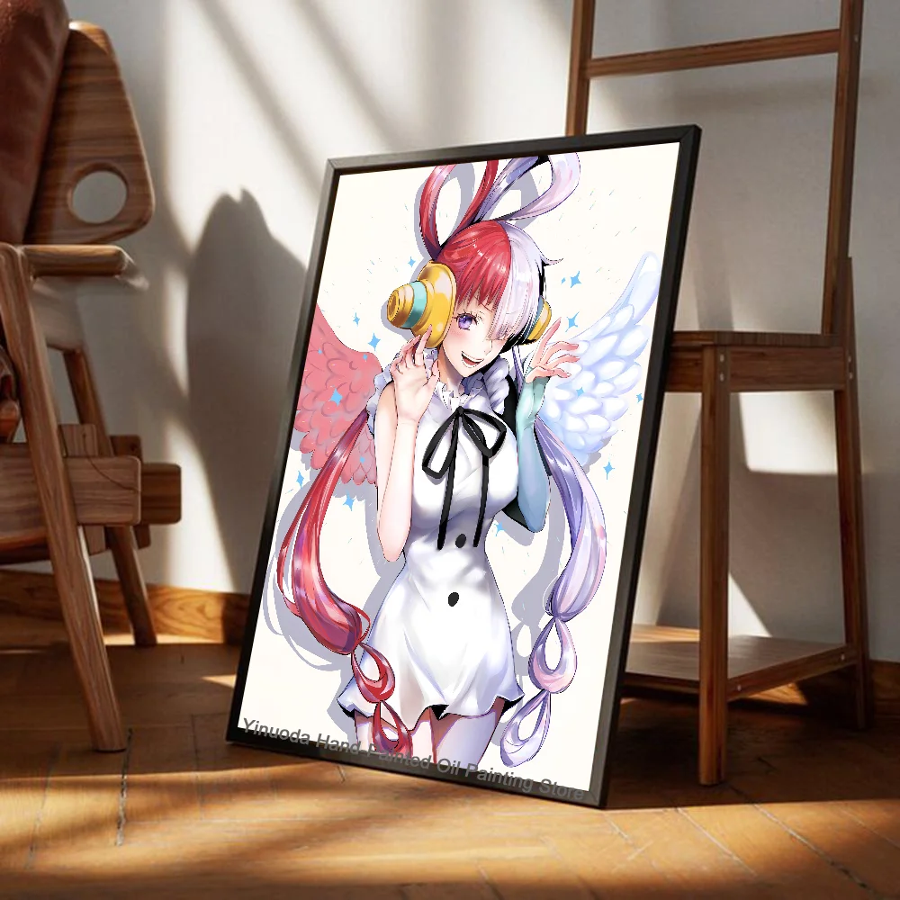 Póster de Anime O-ONE P-PIECE Uta, impresión en papel para el hogar, sala de estar, dormitorio, entrada, bar, cafetería, arte, pintura, decoración