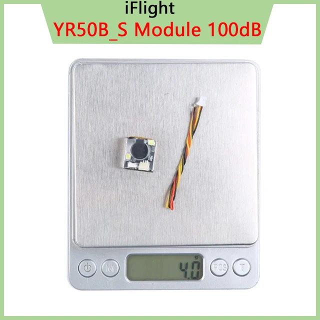 IFlight Fast Finder Buzzer YR50B_S Module 100dB BB Ring LED Light Alarm 100 Decibels Programmable BF F7 for RC FPV Quadcopter 5