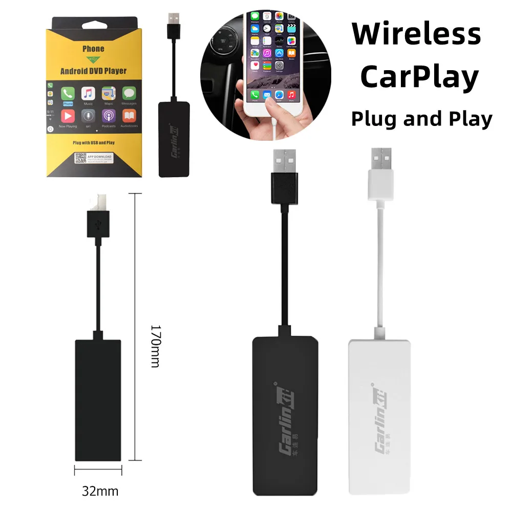["Carlinkit pour Apple Carplay Module Carplay Ai Box connexion USB