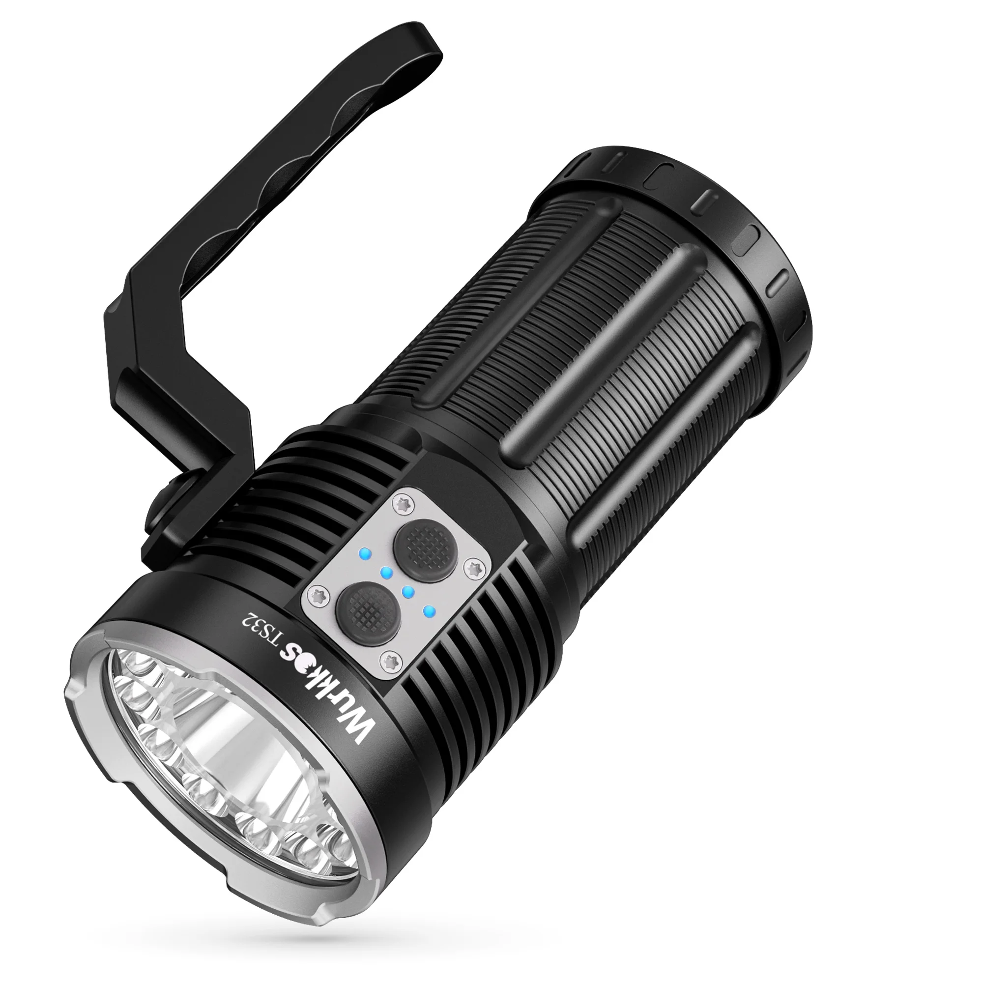 Wurkkos Linterna de buceo con luz de buceo, linterna recargable USB C, máx.  15000 lúmenes, linterna 6 piezas XHP50.2 LED, linterna impermeable de