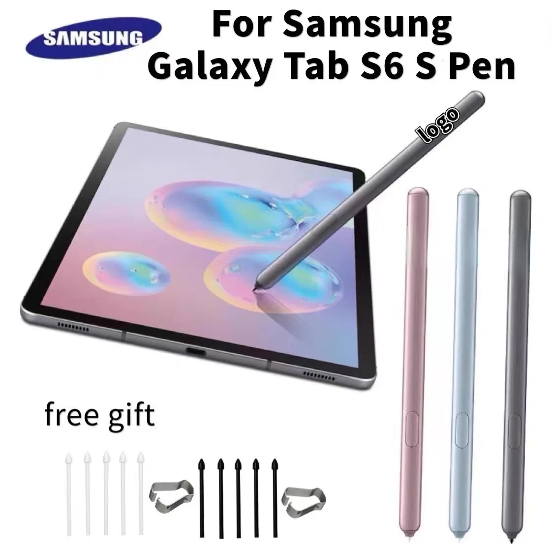 Original tablet stylus para samsung galaxy tab s6 SM T860 SM T865