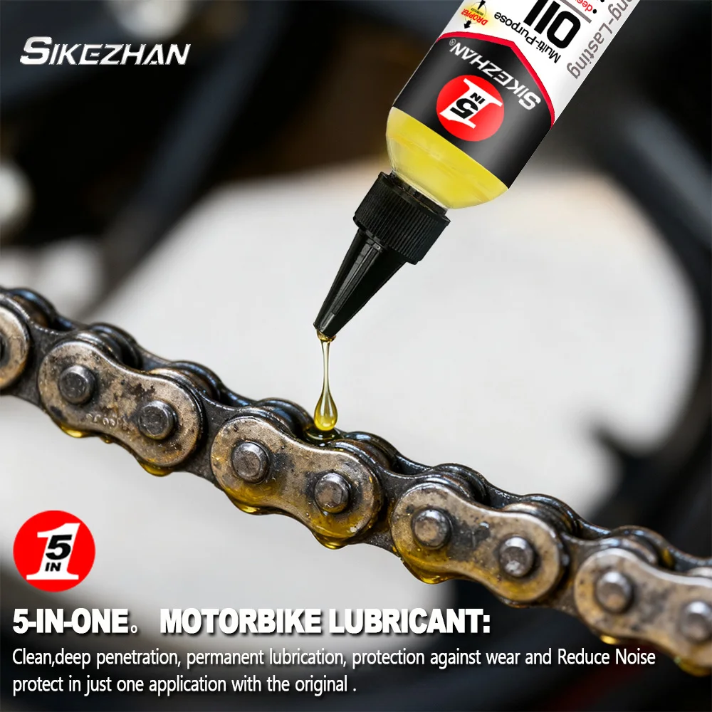 Mineral Oil Motorbike Chain Lubricant Reduces Friction