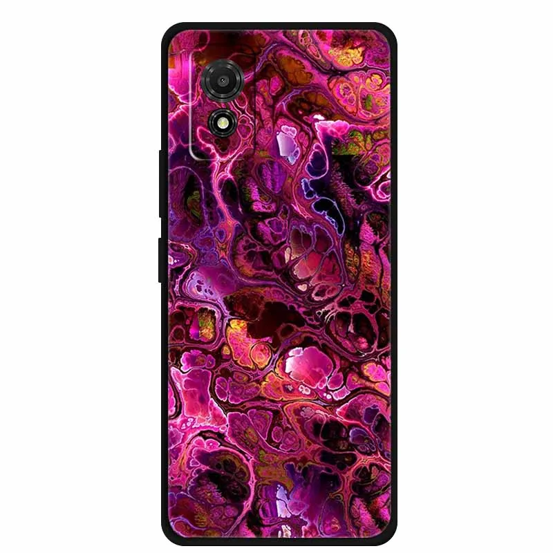 Artistic Cat Silicone Protective Phone Case - Stylish & Durable Bumper Protector