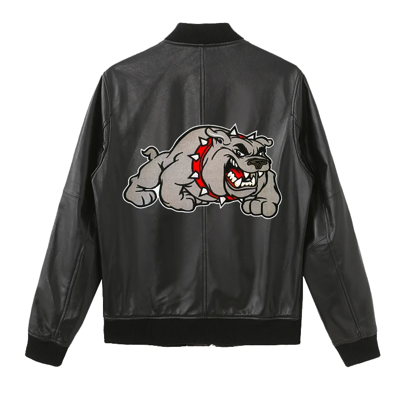 Bulldog – Toppa Ricamata Con Testa Di Cane – Ferro Stiro – Patch Cucito Su Vestiti, Giacca, Cappello, Zaino – 8,4 X 7,6 Cm - 3