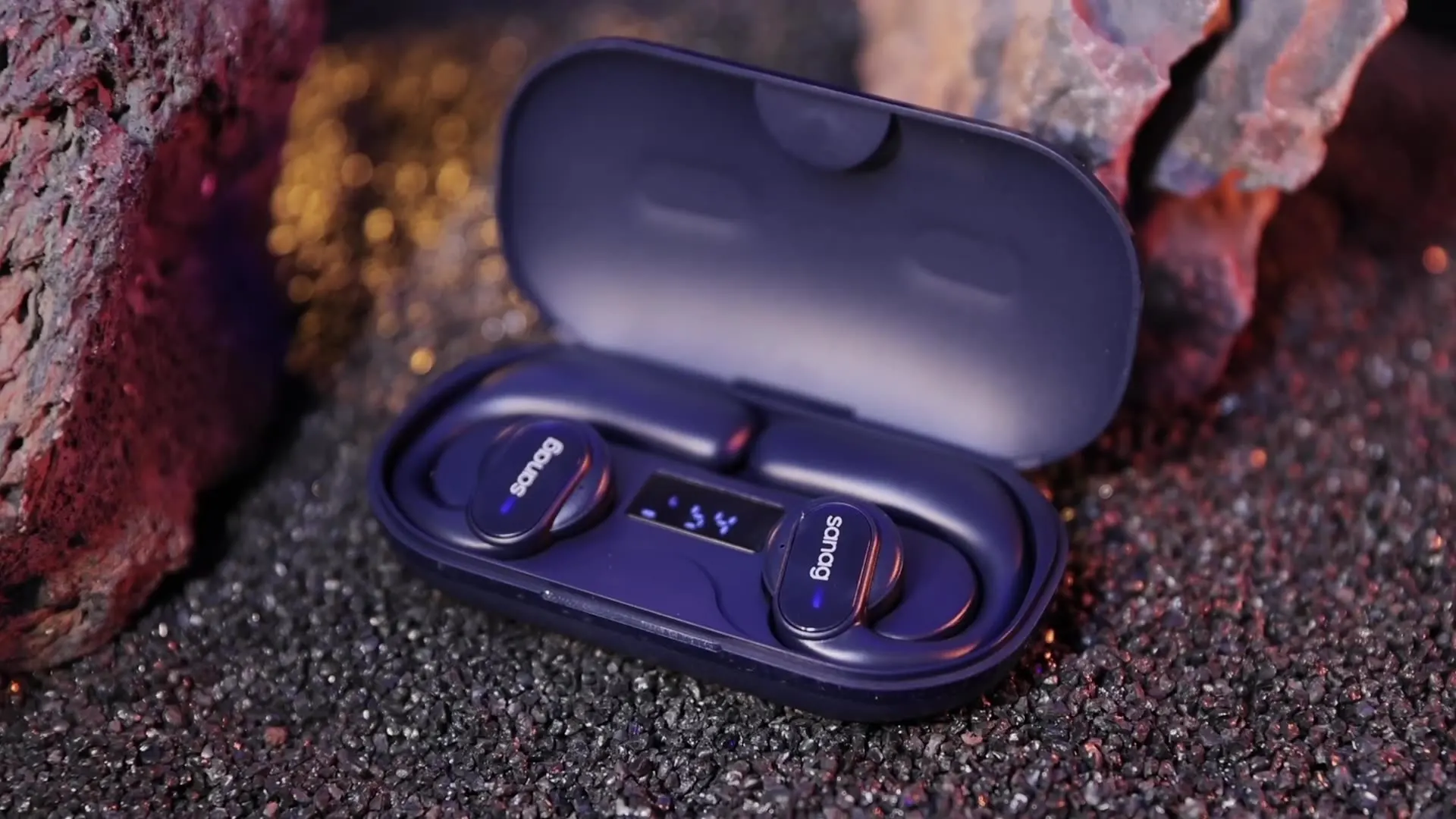 Bluetooth Sanag-Z30sワイヤレスヘッドセット,スポーツイヤホン,耳かけ