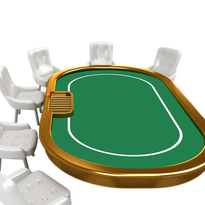 Poker Table Top View