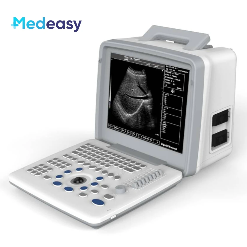 Full Digital LED Professional Therapy Portable Black and White Ultrasound Scanner Device