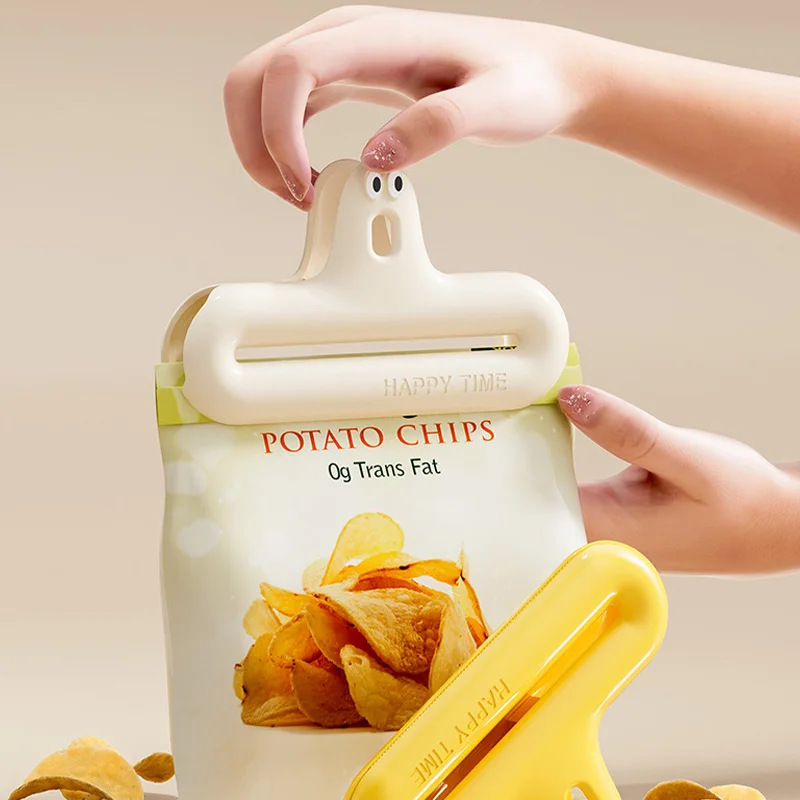 Cartoon Sealing Clip Moisture-proof Snack Fixed Clip Home Daily Food Storage Bag Sealed Clips Household Fresh Keeping Sealer
