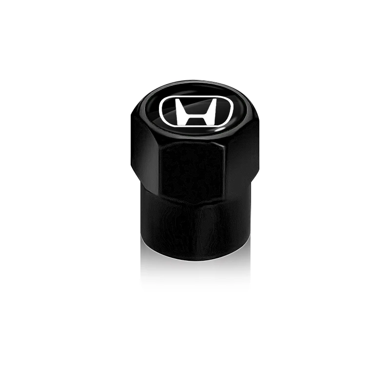 New 4Pcs Car Wheel Tire Valve Caps Air Stem Covers Accessories For Honda Civic Fit Jazz Accord Pilot Passport CRV BRV HRV Sd2bc46b717d341168bcf1a674fc245feD