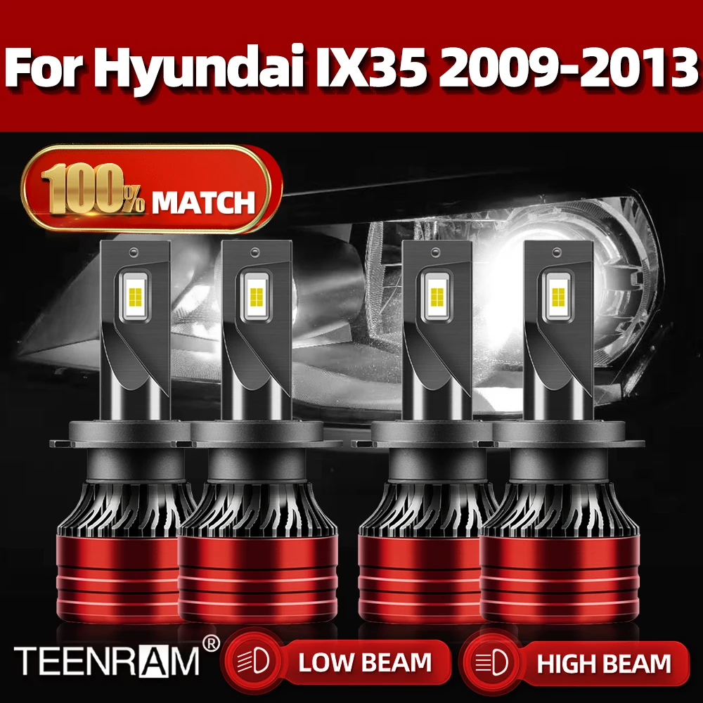 

Canbus LED Headlights Bulbs 240W 40000LM CSP Chip Car Headlamps 12V 6000K White For Hyundai IX35 2009 2010 2011 2012 2013