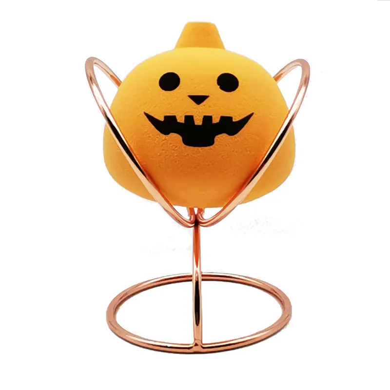 1 pcs Cute Cat Beauty Egg Bracket Dryer cosmetic Makeup Sponge Gourd Powder Puff Rack Organizer Box Shelf Holder storage Tools 2