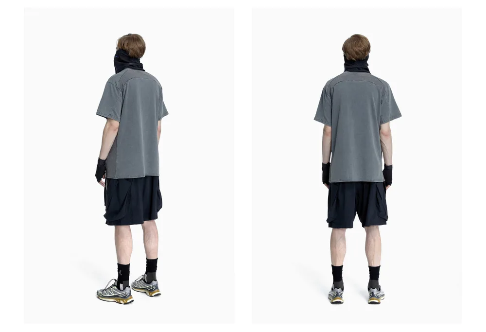 Reindee Lusion 23ss 209 quick drying  lightweight waterproof shorts integrated waist adjustment 3d pockets techwear gorpcore