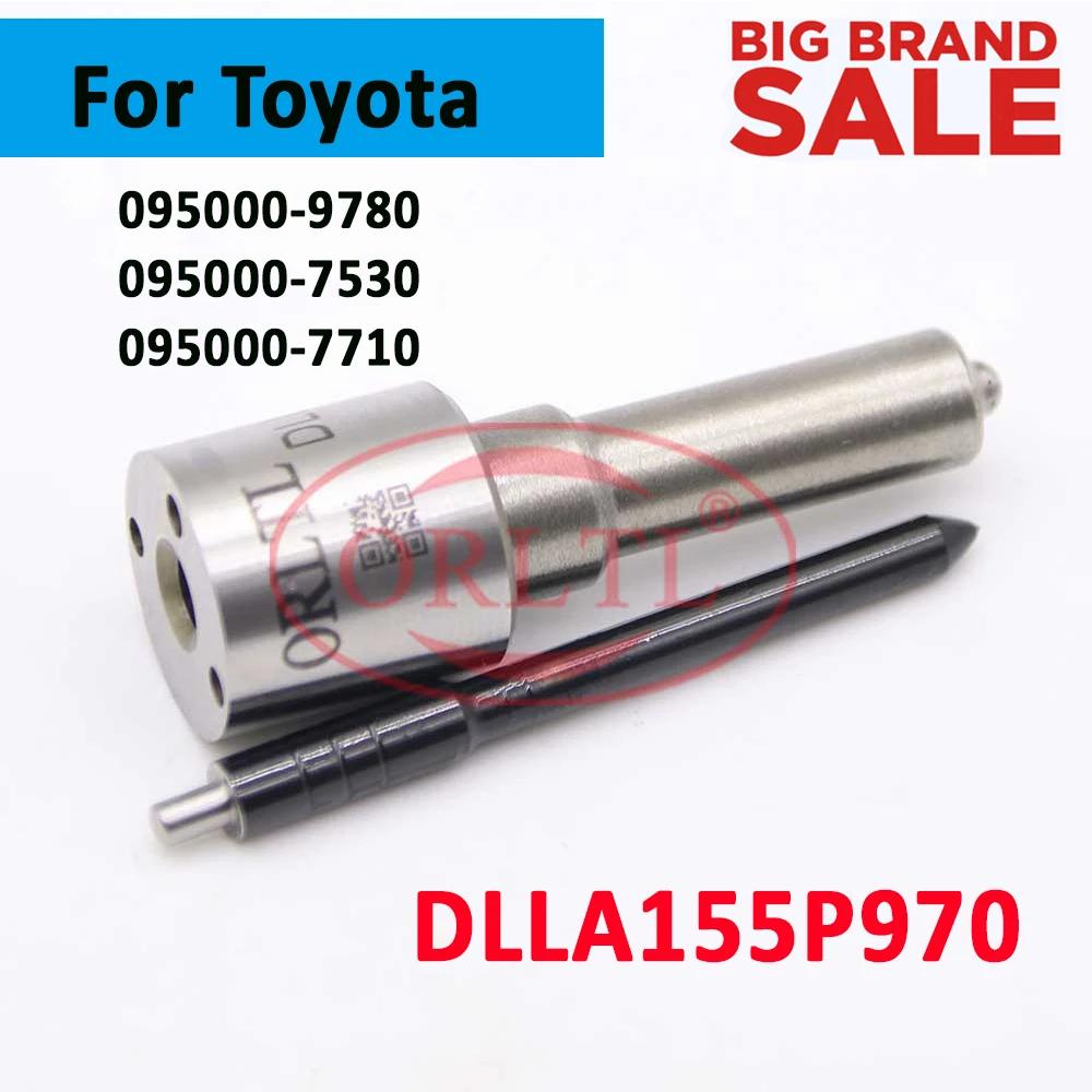 

ORLTL DLLA155P970 Diesel Common Rail Nozzle DLLA 155P 970 Fuel for TOYOTA 095000-9780 095000-9781 095000-7530 095000-7710