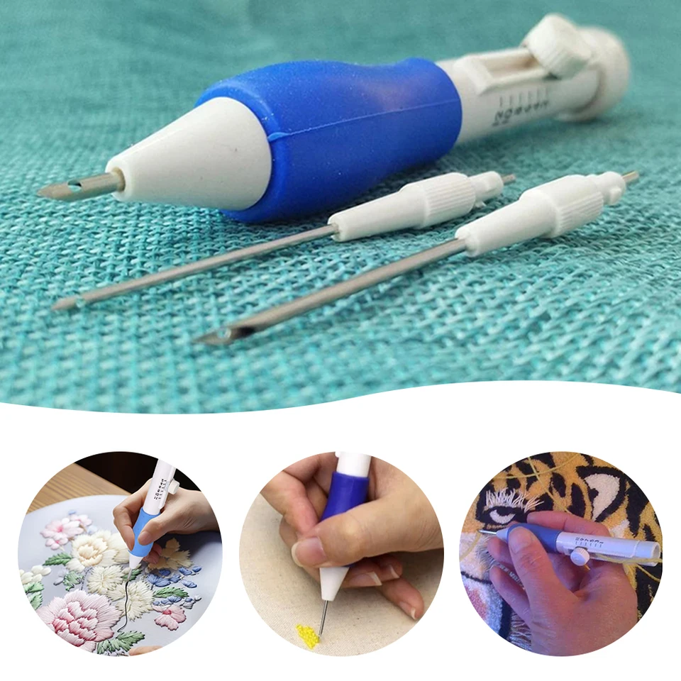 DIY Embroidery Punch Needle Kit Sewing Tool Set