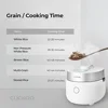3-Cup Induction Heating Rice Cooker & Warmer with Nonstick Inner Pot Dual Pressure Selections 15 Menu Options Small to Mid 6