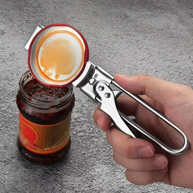 Adjustable Stainless Steel Jar & Bottle Opener 5