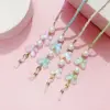 New Adjustable Sunglasses Lanyard Strap Colorful Reading Glasses Eyeglass Chain Anti-slip Bead Splicing Necklace Headphone Chain 3
