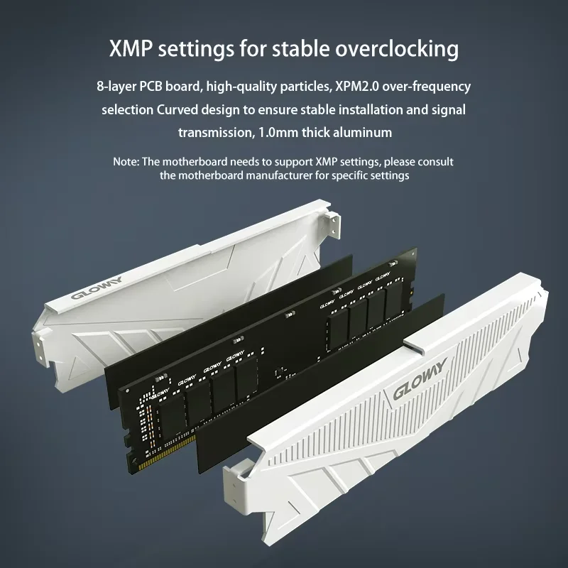 Gloway Memoria Ram DDR4 8GB 3200mhz 16GBX2PCS Compatible For