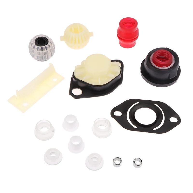 15Pc/Set Gear Shifter For Mk1 17 Mk2 1G MK3 1H Rabbit Caribe Citi Front Manual Transmission Gear Linkage Shift Lever Repair Kit Gearbox Control Cable Repair Kit
