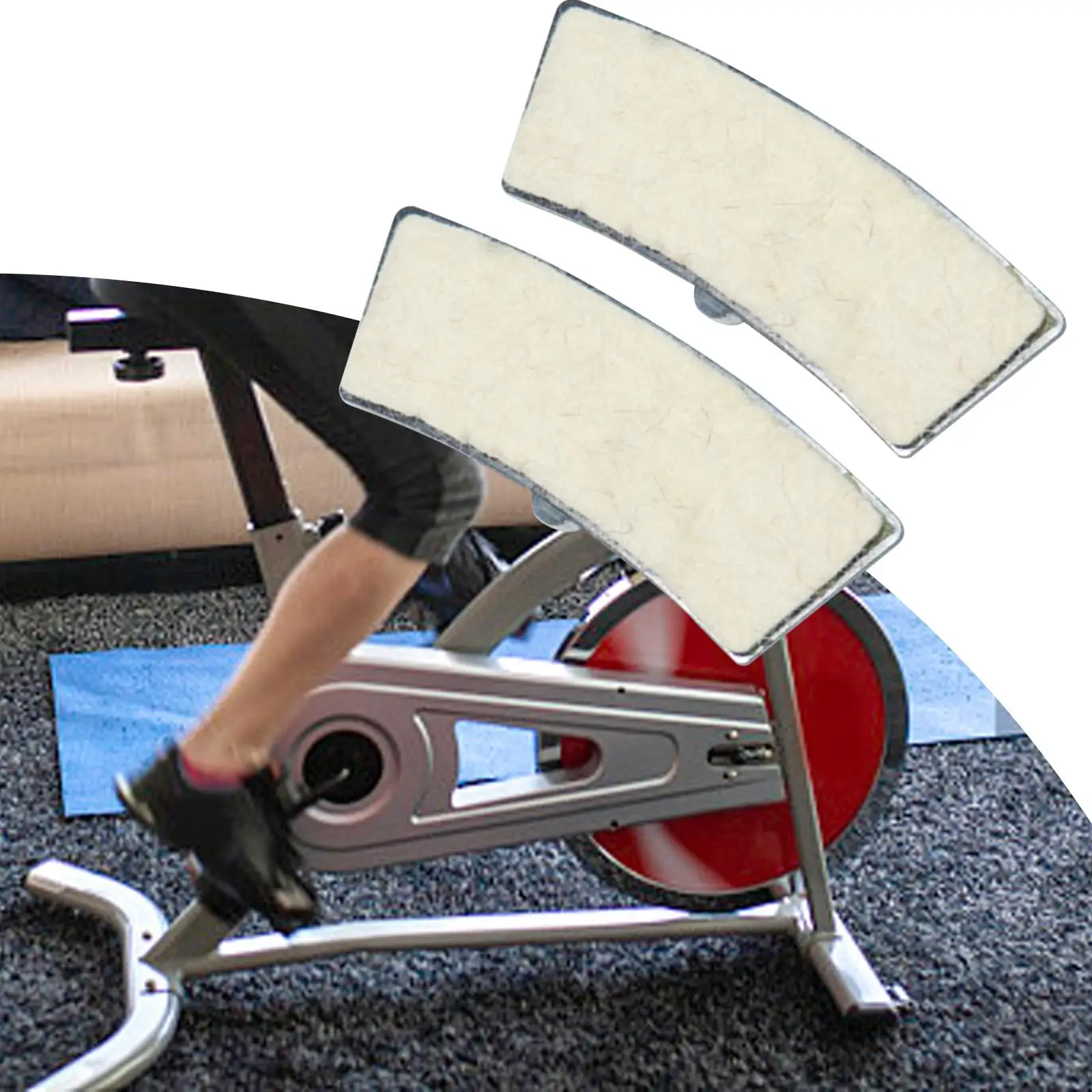 Brake Pads Bike Brake Pads Caliper Replaces Spinnings Bike Pad Hairy for Home