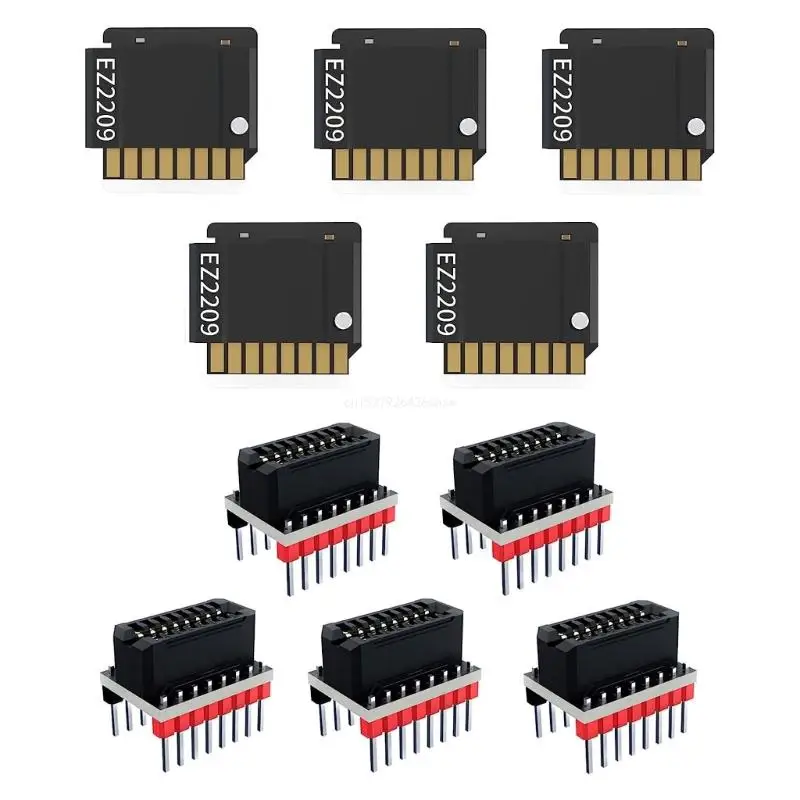 

EZ2209 Драйвер шагового двигателя с разъемом EZ Driver, 5 комплектов для SKR V1.4 SKR 2, Прямая поставка