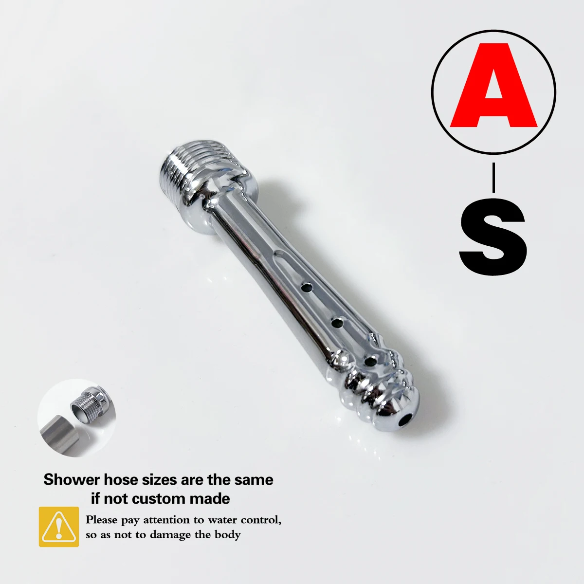 ABS anal vaginal douche butt flush Conversion head for outdoor use Butt plug multi-function enema plug-in shower sex toys