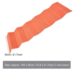 Waterproof Outdoor Folding Foam Sleeping Pad (Orange)