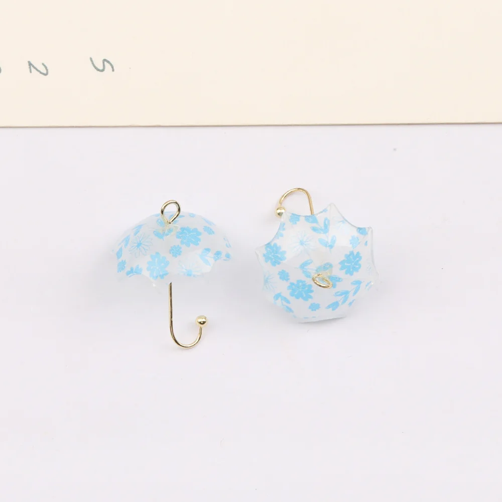 Cordial Design 100Pcs 19*23MM Jewelry Accessories/Hand Made/Cute Charms Making/Umbrella Shape/DIY Pendant For Earrings #16271 - cordial