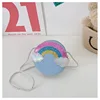 Kid Bag Elementary School Cartoon Cute Rainbow Coin Wallet Mini Crossbody Bag for Girls Kids Bags 2
