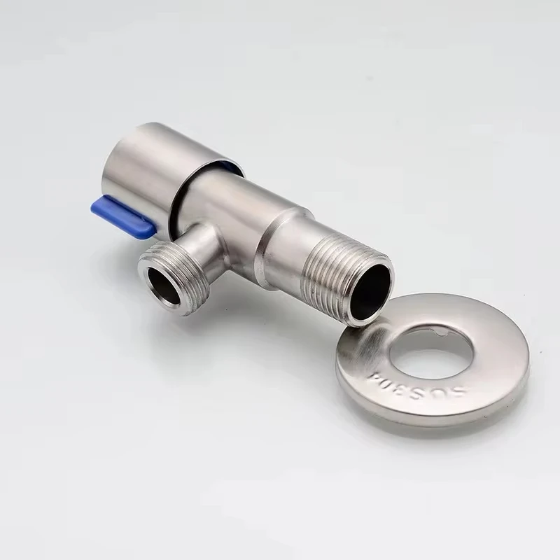 Triangle Valve Toilet Water Stop Valve Stainless Steel for Bathrooms Kitchens Balconies Toilet Accessories
