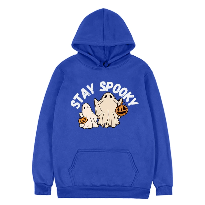 Spooky Sweatshirt Halloween Hoodie Halloween Gift Womens Halloween Sweatshirt Ghost Halloween Winter Clothes Women m