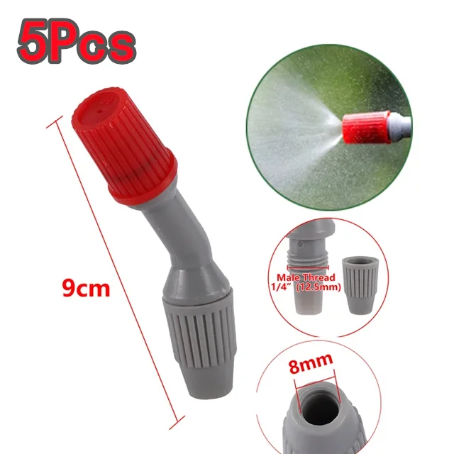 Ugello Di Spruzzatura Regolabile In Plastica Per Irrigazione - Adatto Per Spruzzatori A Zaino 3L/5L/8L - Getto O Atomizzazione