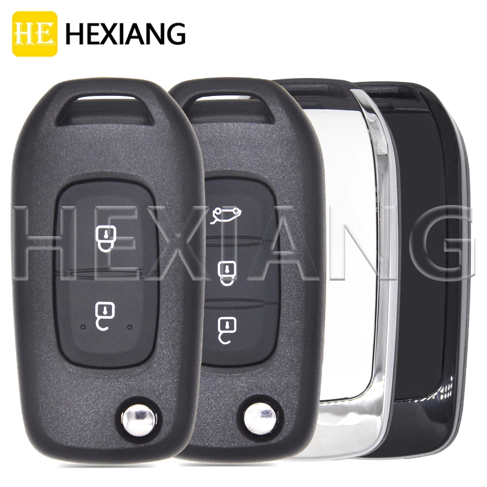 Чехол-книжка для автомобильного ключа для Renault Kadjar Captur Sandero Stepway Megane Logan Clio Dacia Logan