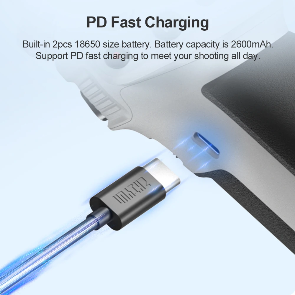 ZHIYUN 공식 시네피어 WEEBILL 3E 카메라 안정기, 핸드헬드 짐벌, DSLR 미러리스 카메라용 3 축 카메라 짐벌