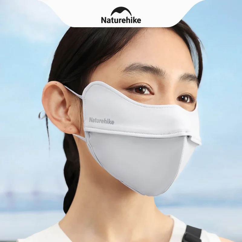 Naturehike Outdoor Sunscreen Mask Cool Fabric Summer Sunscreen Masks UPF50+ Sun Protection Facekini Cycling Fishing Climbing