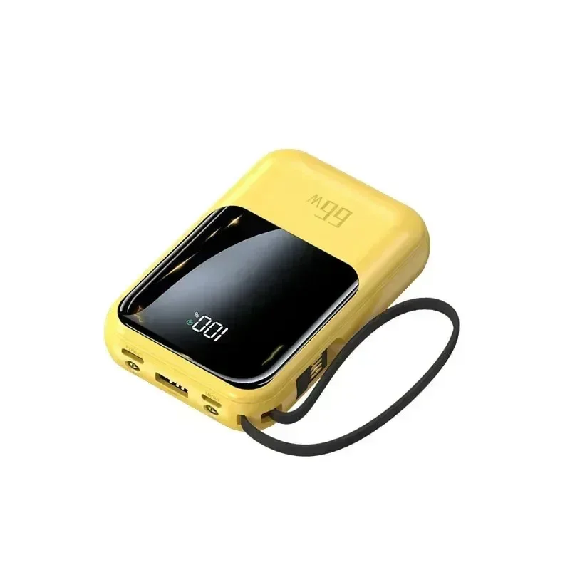 New Mini Power Bank 66W 20000mah Super Fast Charging PD 20W iPhone Huawei Samsung Samsung yimi 6