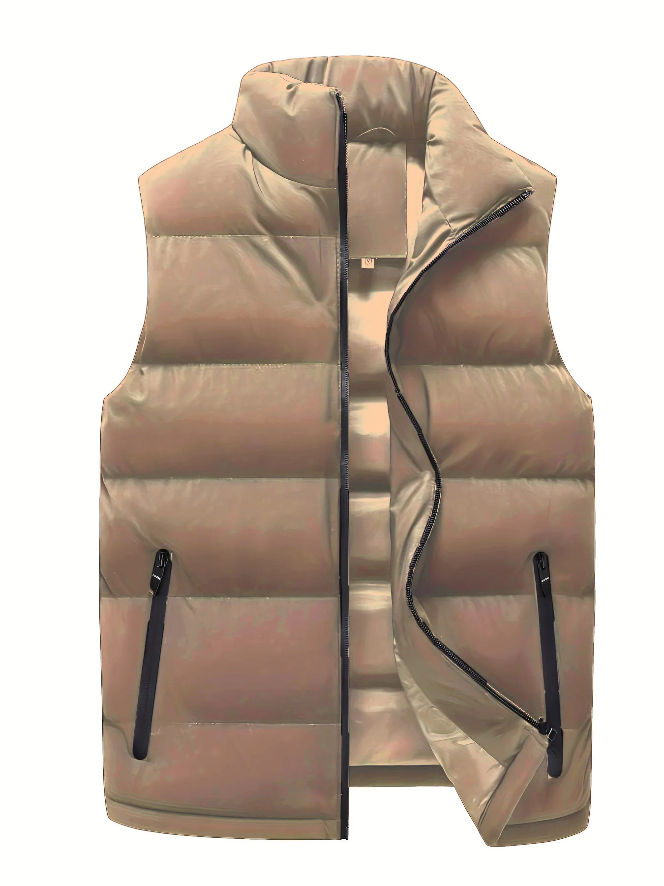 Men's Down Jackets Vest Sleeveless Autumn Winter Mens Warm Vest Homme Winter Casual Padded Cotton Waistcoat Chalecos Para Hombre