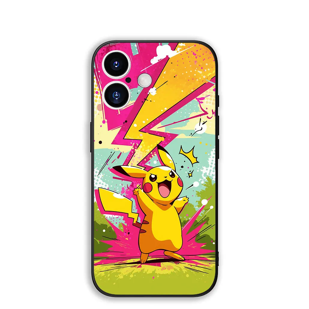 Cute P-Pokemons Gengar & P-Pikachus Phone Case Cover