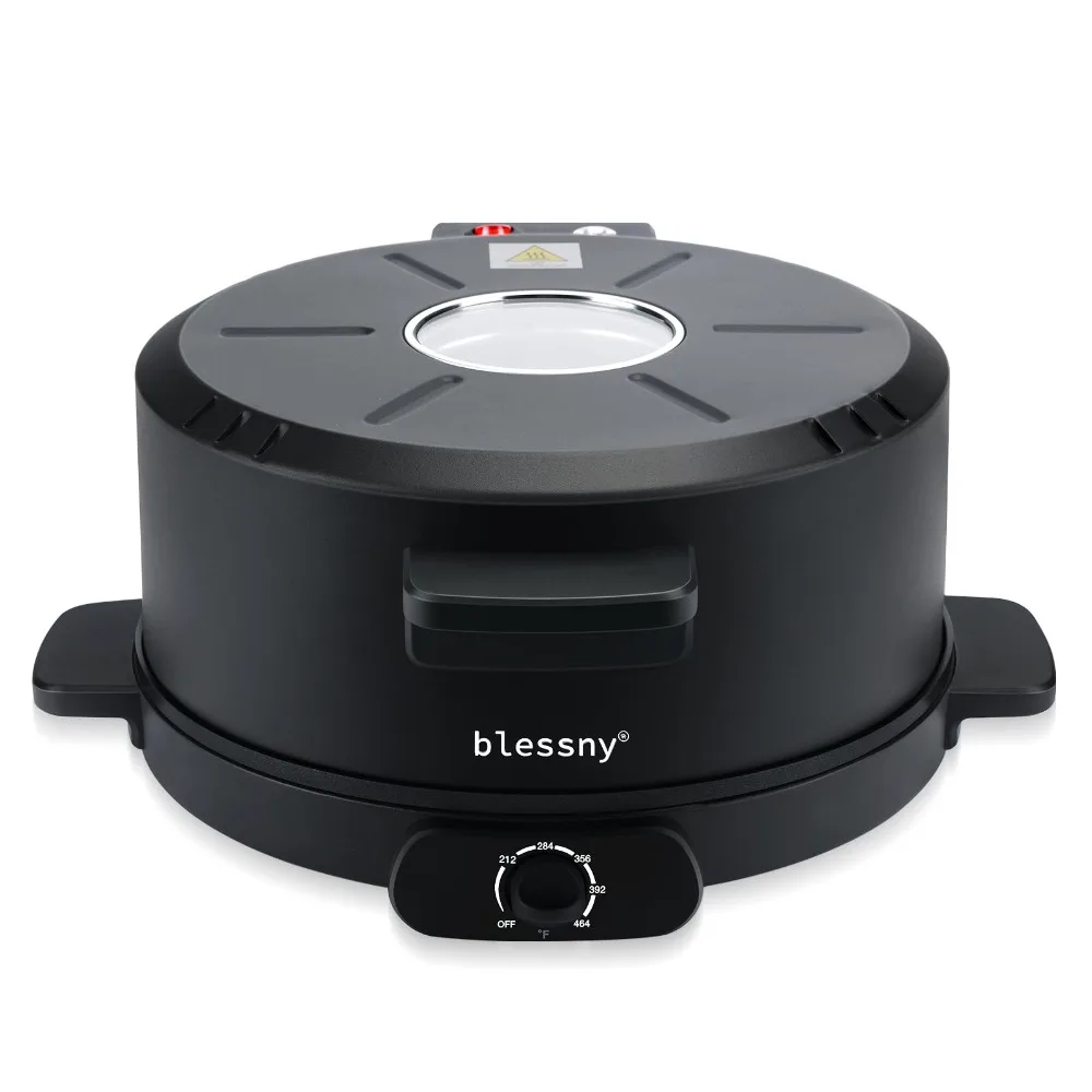 

2023 New Bread Maker Machine, 2 in 1 Electric Pizza or Pita Bread Making Oven for Home
