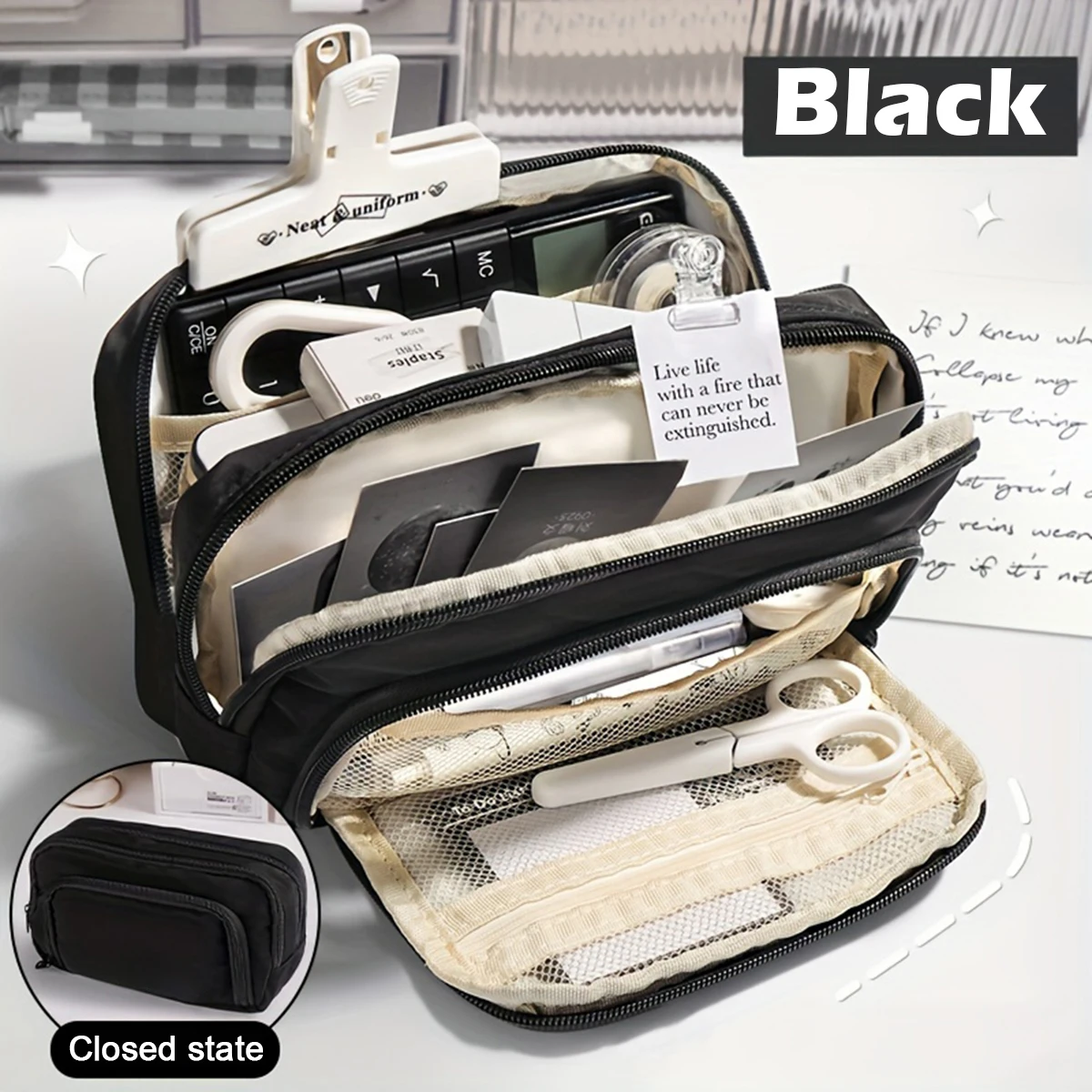 Large Capacity Pen Holder Pouch 1