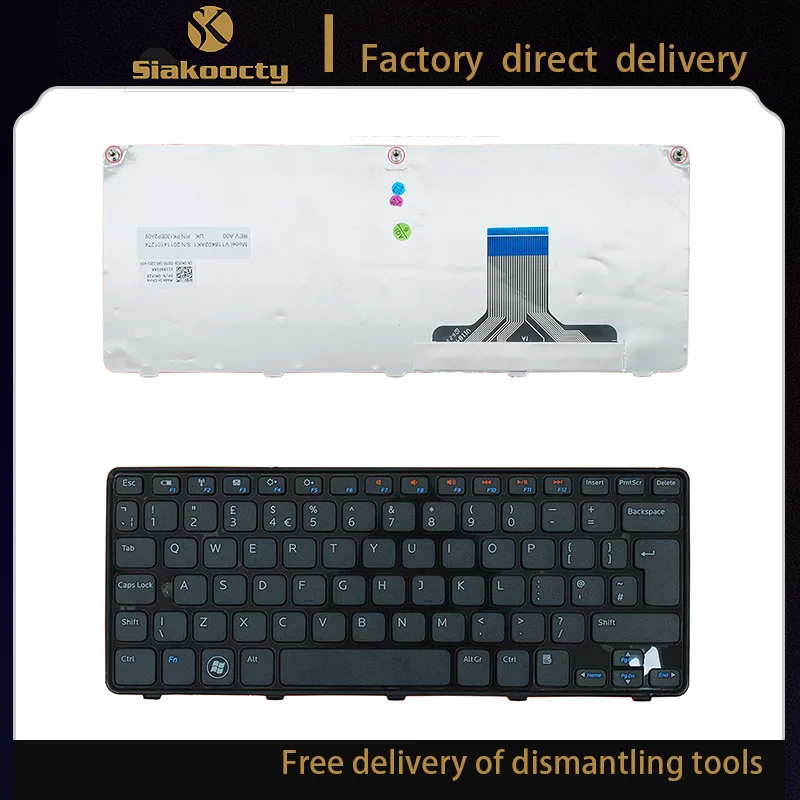 

Siakoocty For Dell Inspiron Mini Duo 1090 1019 US PK130EP1A00 MP-10F13US-698 CN-0CKRCD-DP532 MP-10F1-698
