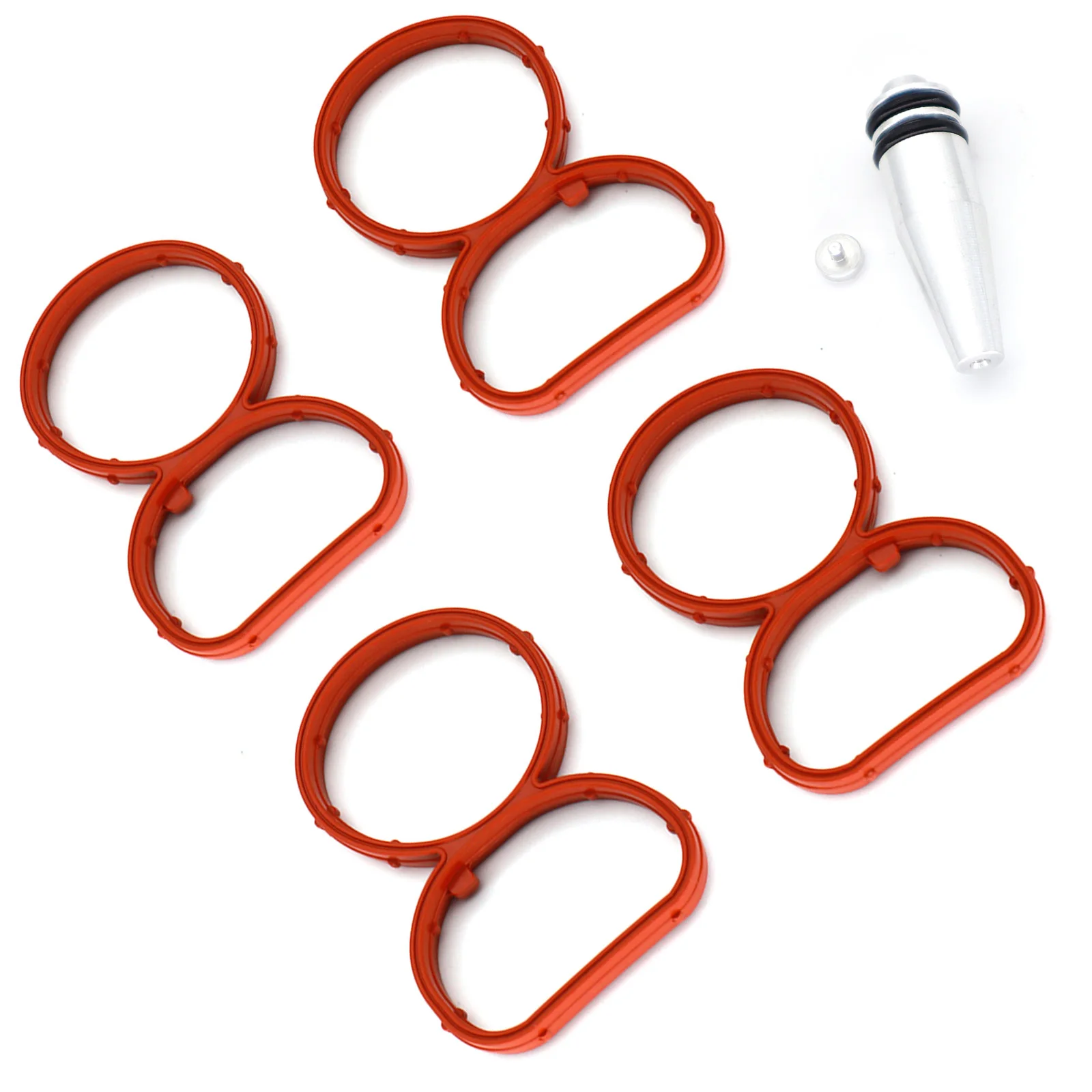 Car Engine Intake Inlet Swirl Flap Delete Blank Plug Bung Metal With Manifold Gasket for BMW N47 E90 N57 N57S 2.0D 11618507239