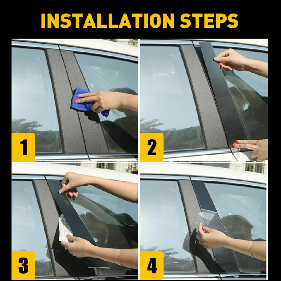 Garniture De Fenêtre De Montant De Porte Avant Gauche Droite