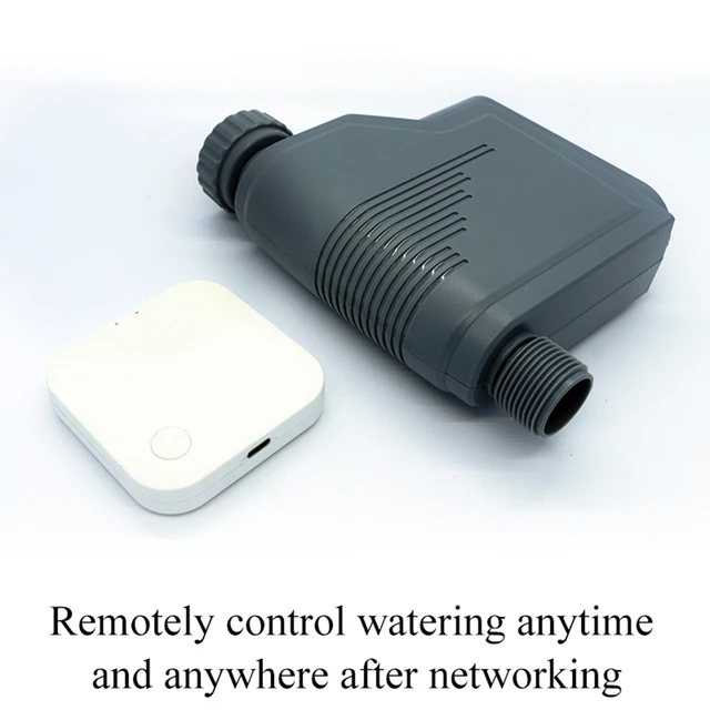 Tuya Zigbee Smart Watering Timer Smart Sprinkler Drip Irrigation System Built-in Water Flow Recorder Water Controller 4