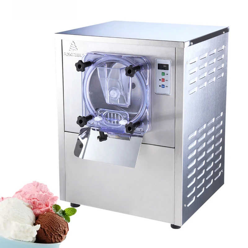 

Automatic Hard Ice Cream Maker Stainless Steel Yogurt Maker Commercial Desktop Gelato Machine Home Appliance